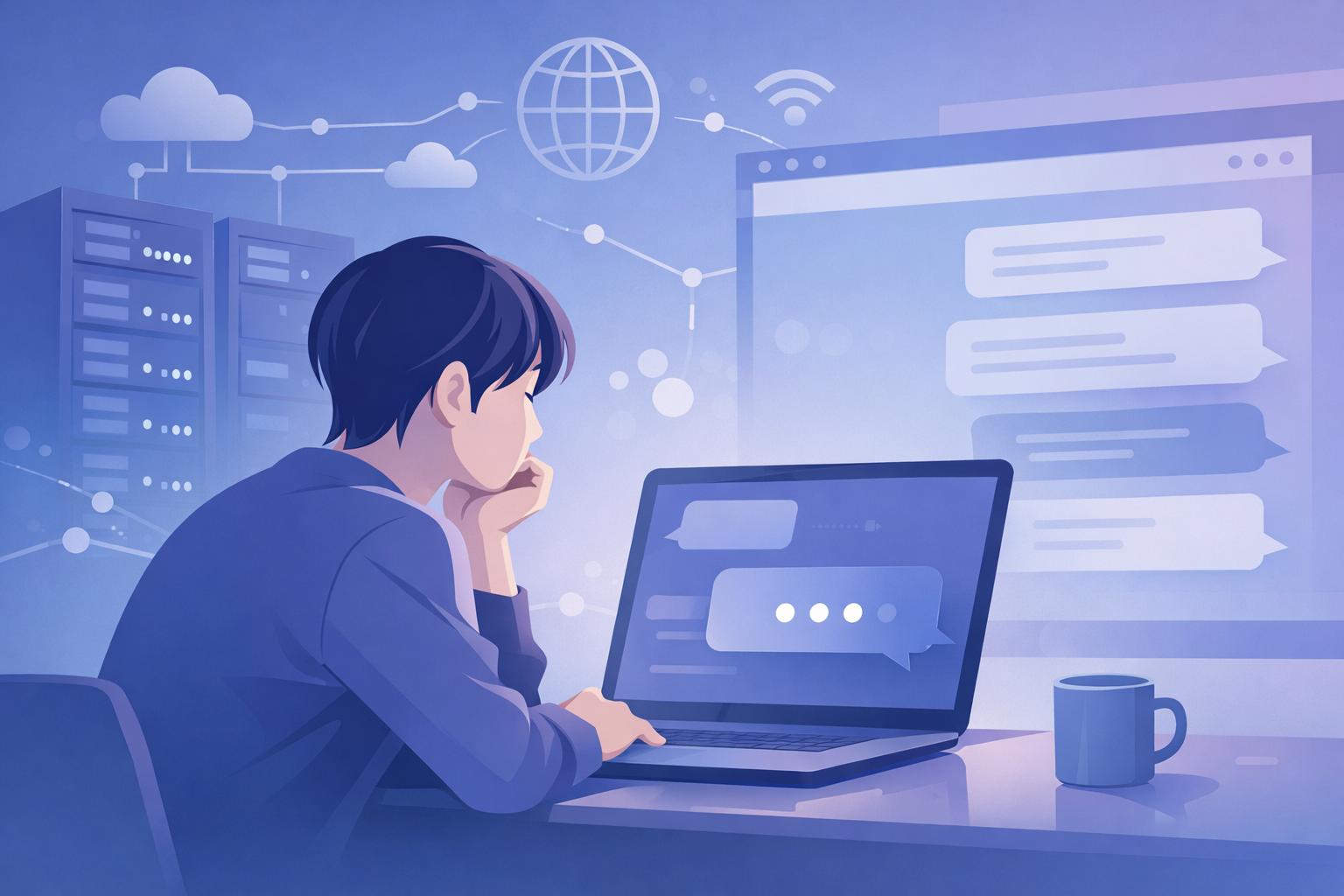 ChatGPTの回答が遅い原因は?5分でできる見分け方と対処法