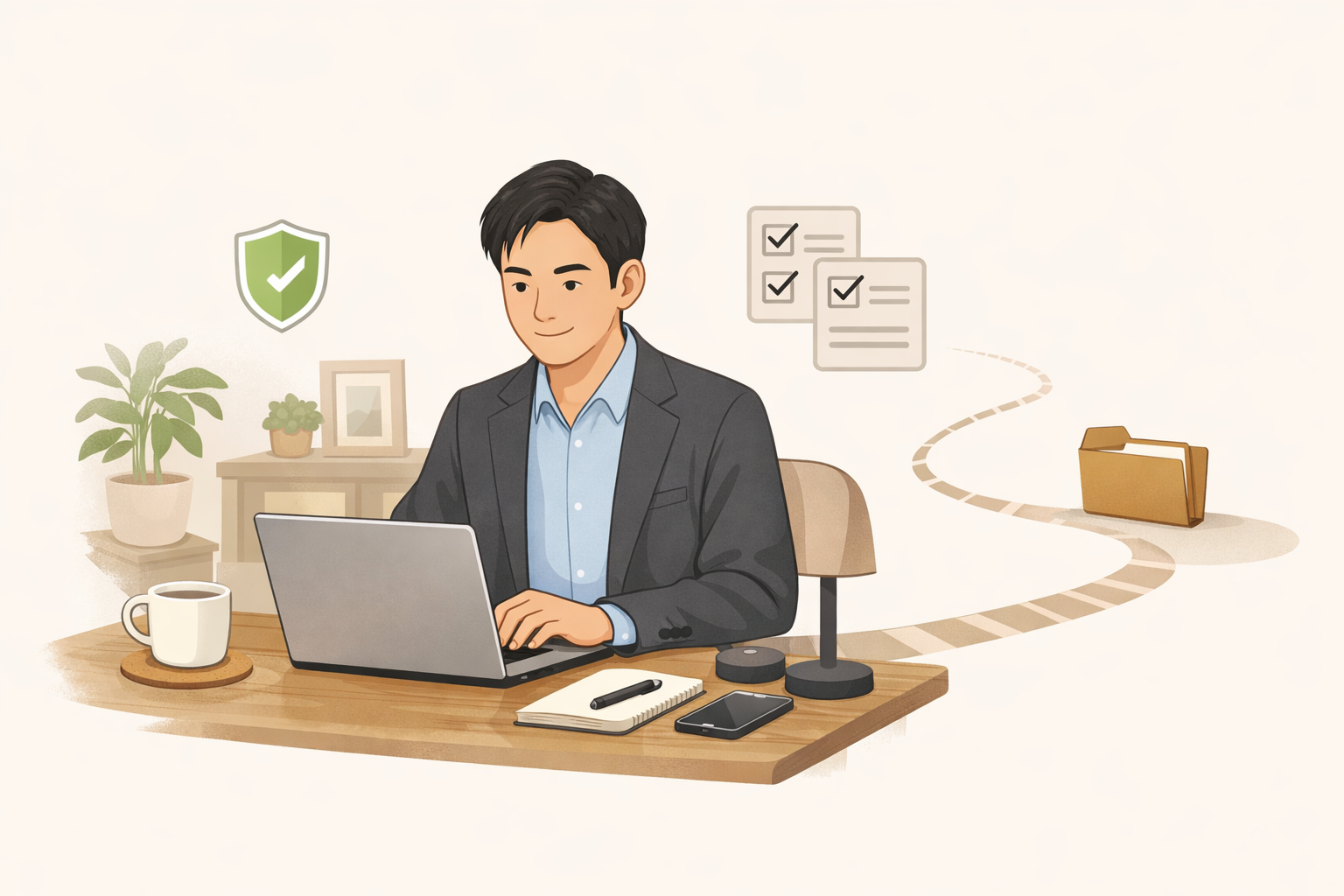 AI副業初心者の会社員向け｜始める前のリスク確認と安全な選び方・30日行動計画