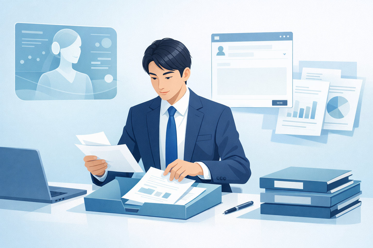 ChatGPT プロンプト例｜仕事の文書作成に使えるメール・報告書テンプレート集